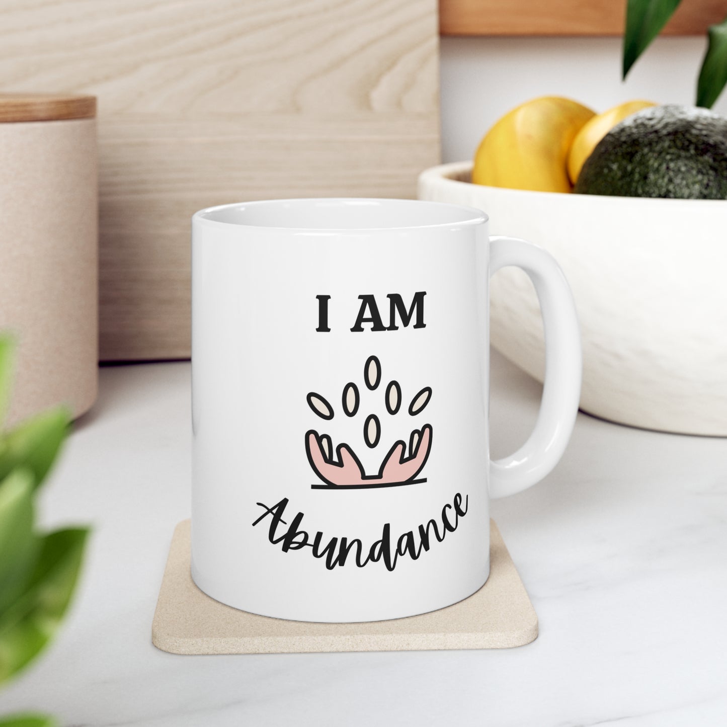 I Am Abundance Mug