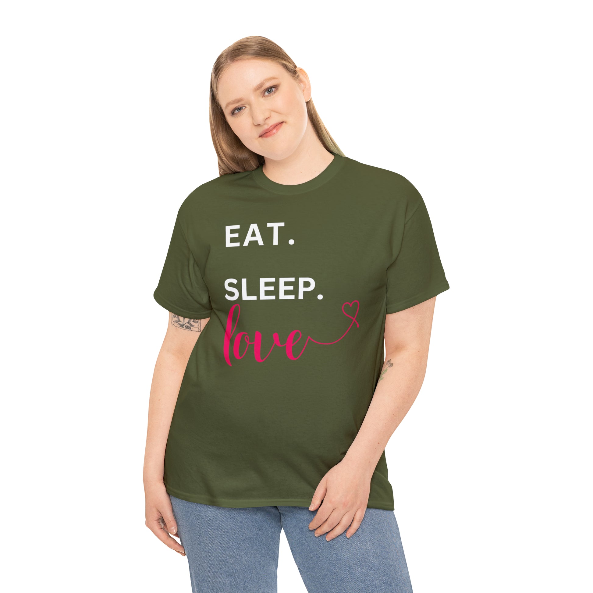 EatSleepLove Unisex Heavy Cotton T-shirt