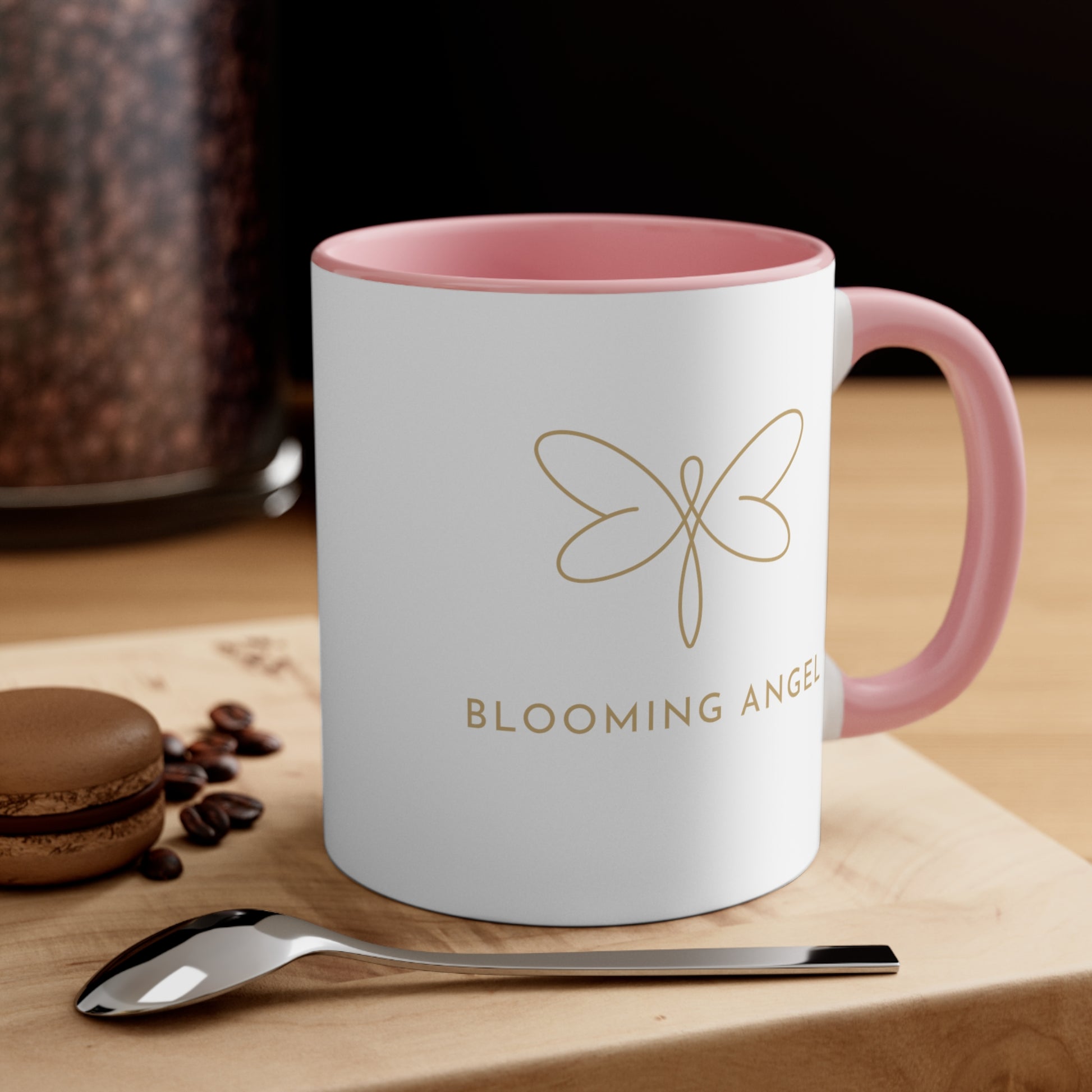 Blooming Angel Bi-color Coffee Mug