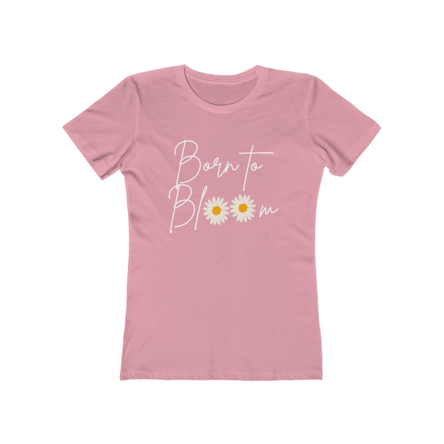 Women's Born to Bloom Inspirational Tshirt