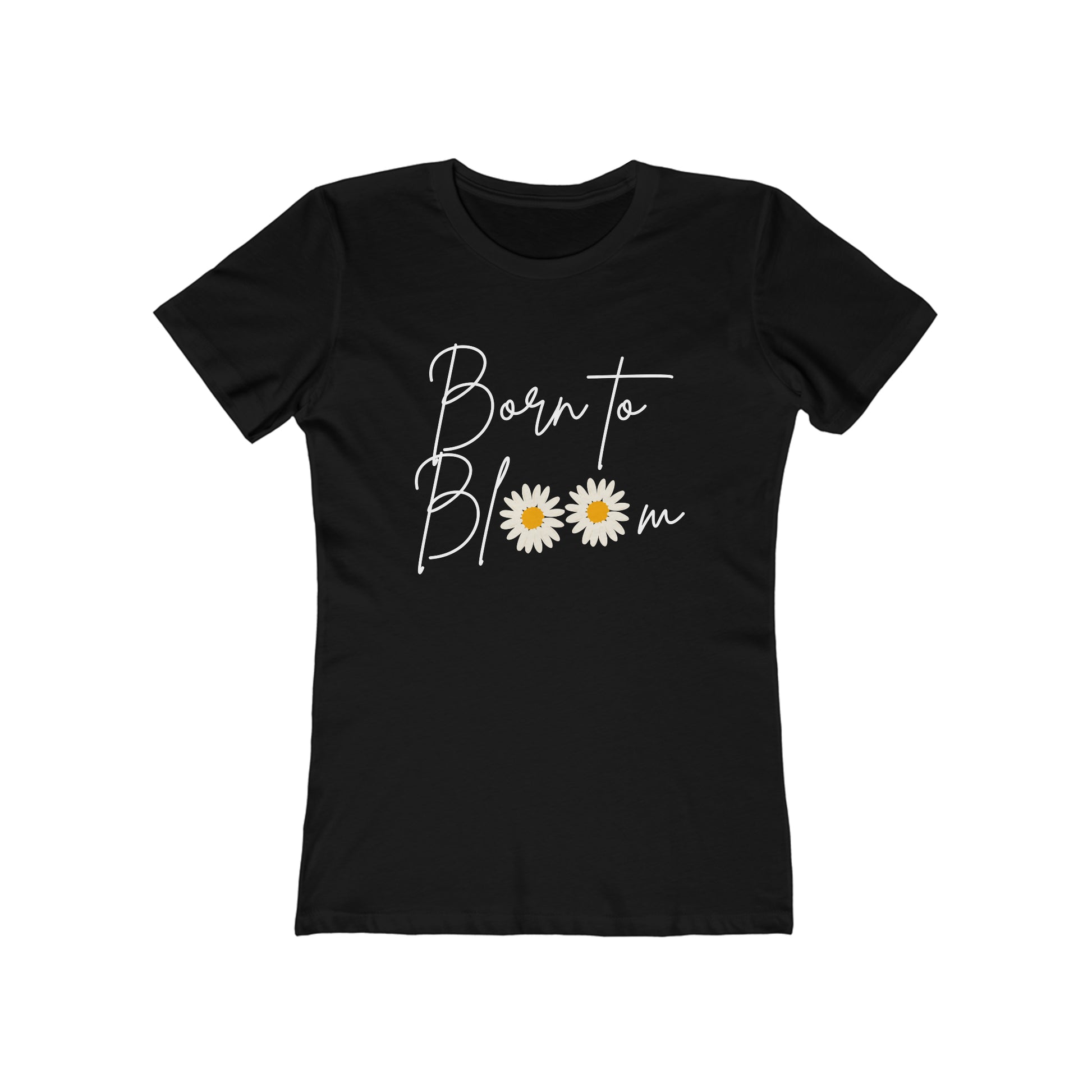 Women's Born to Bloom Inspirational Tshirt