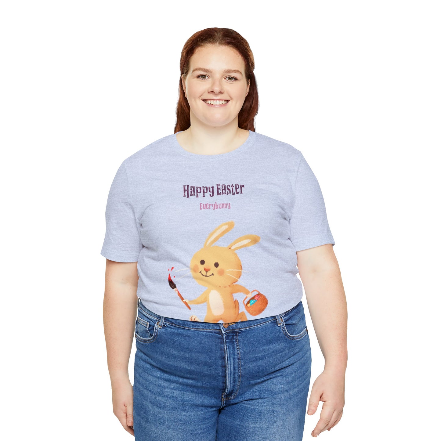 Happy Easter Everybunny Unisex Jersey Short Sleeve T-shirt