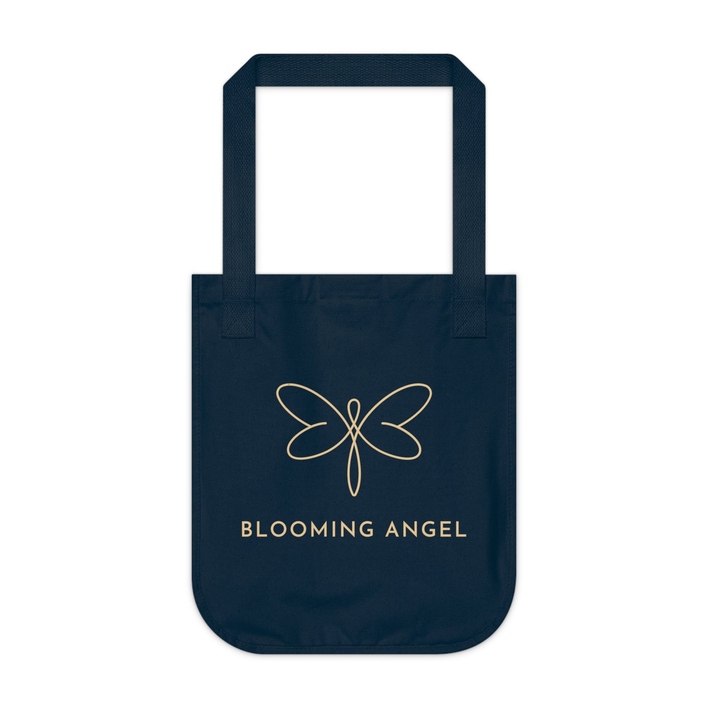 Blooming Angel Organic Canvas Tote Bag