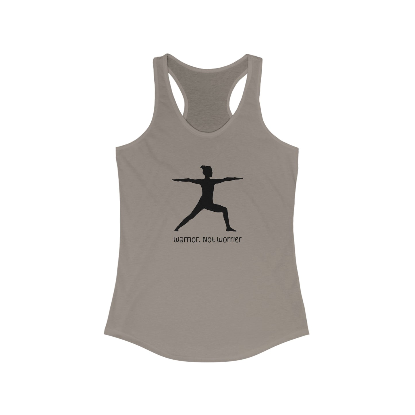 Blooming Angel Women's 'Warrior Not Worrier' Yoga Tank Top