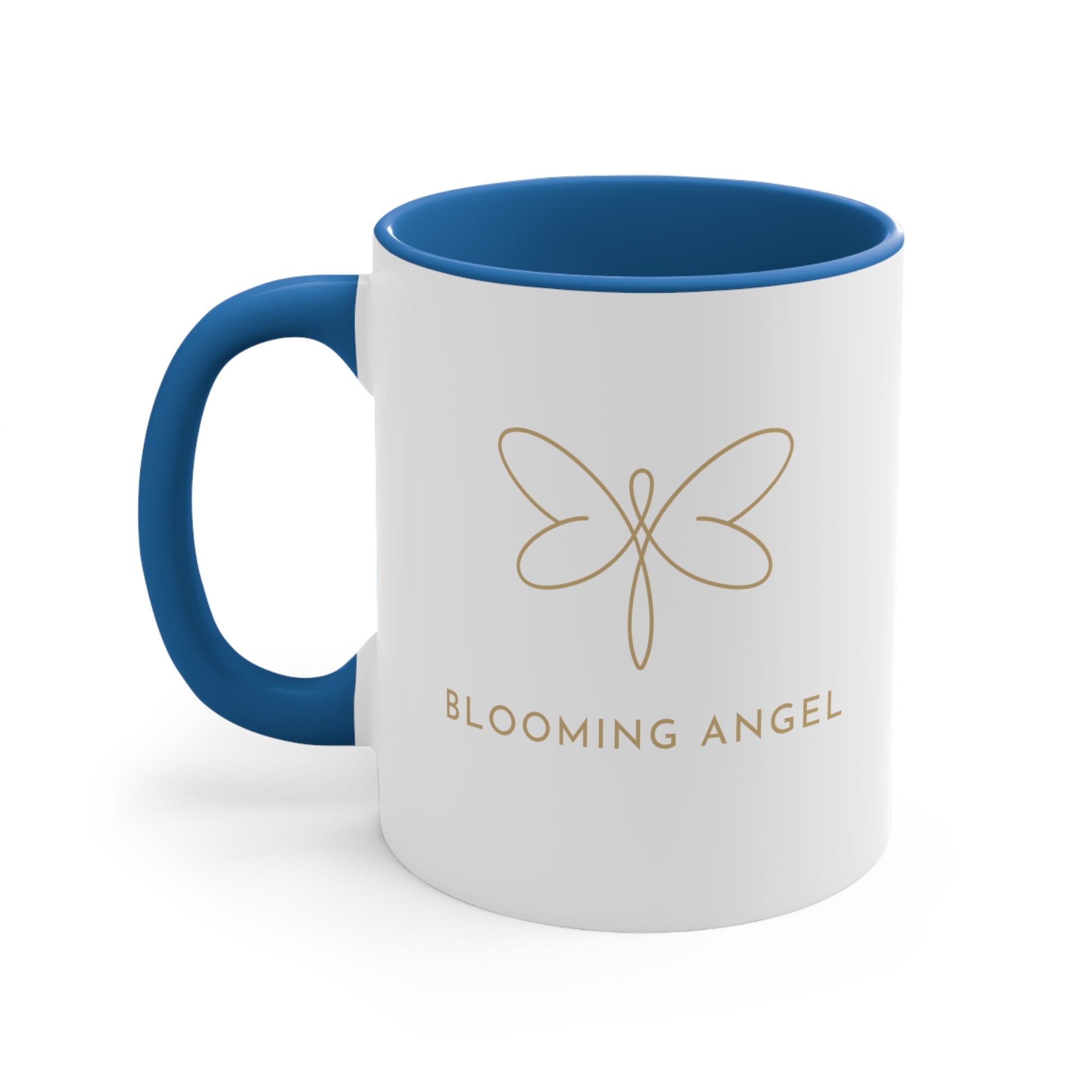 Blooming Angel Bi-color Coffee Mug