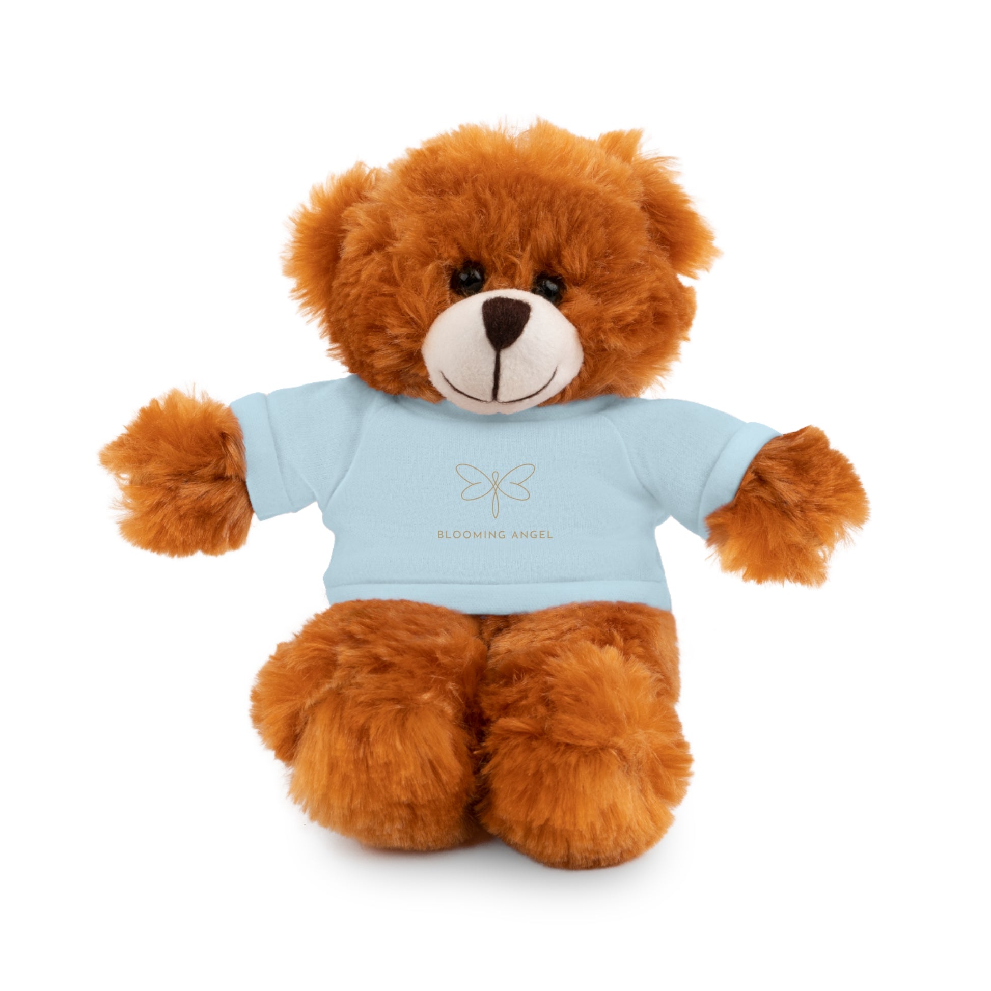 Adorable Stuffed Animals with Blooming Angel Tee