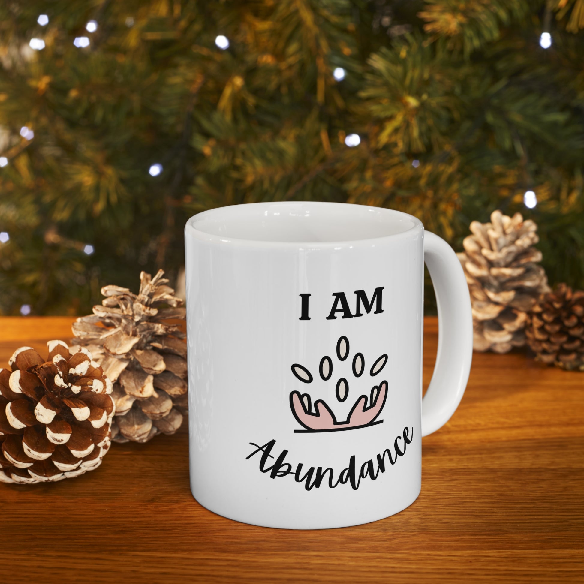 I Am Abundance Mug