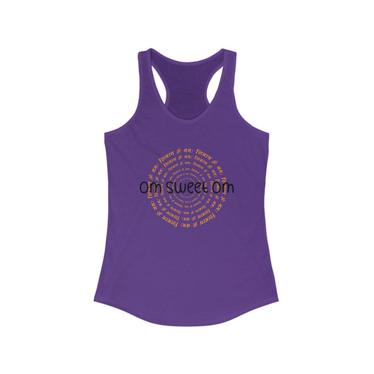 Blooming Angel Women's 'Om Sweet Om' Yoga Tank