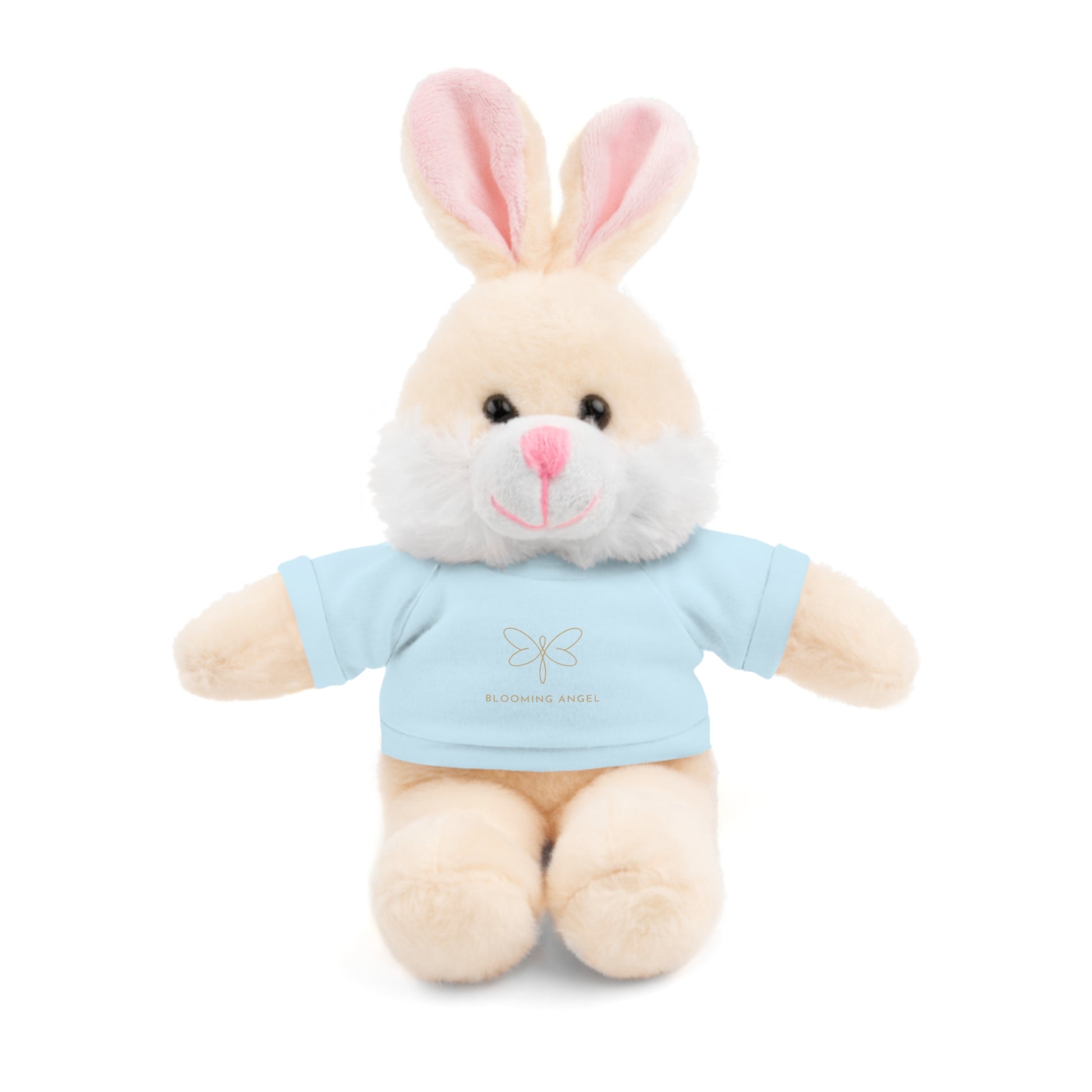 Adorable Stuffed Animals with Blooming Angel Tee