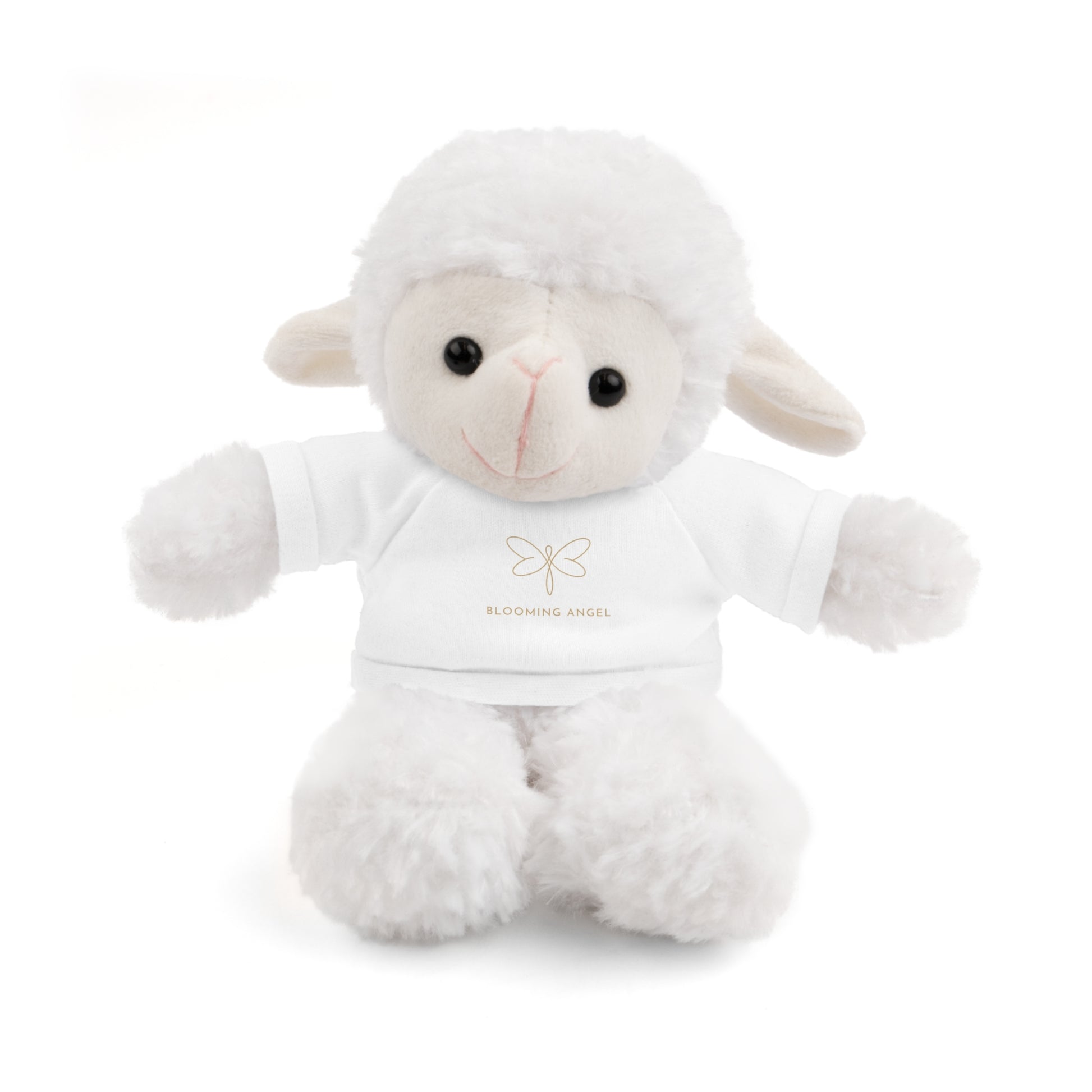 Adorable Stuffed Animals with Blooming Angel Tee