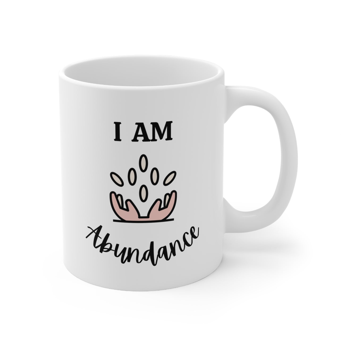 I Am Abundance Mug