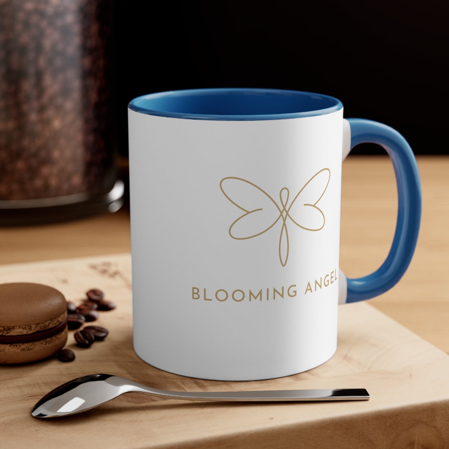 Blooming Angel Bi-color Coffee Mug