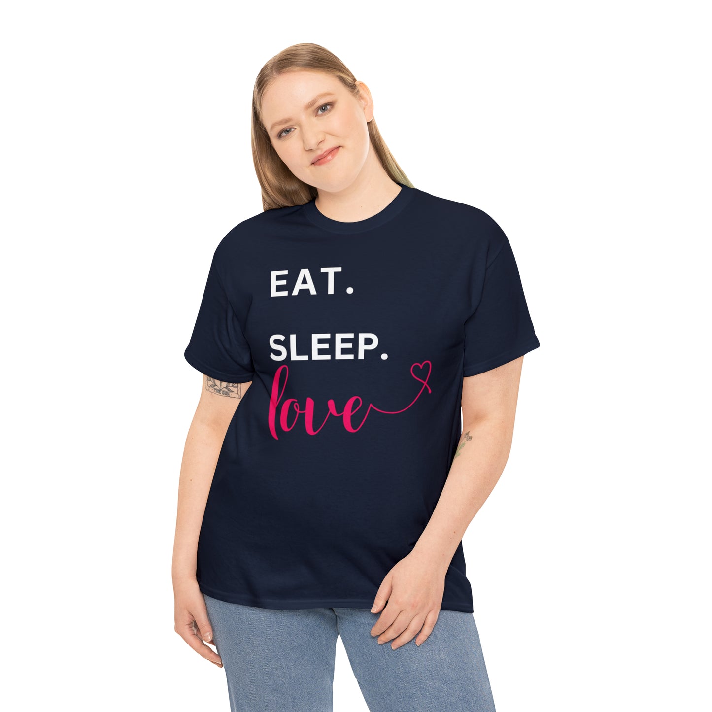 EatSleepLove Unisex Heavy Cotton T-shirt