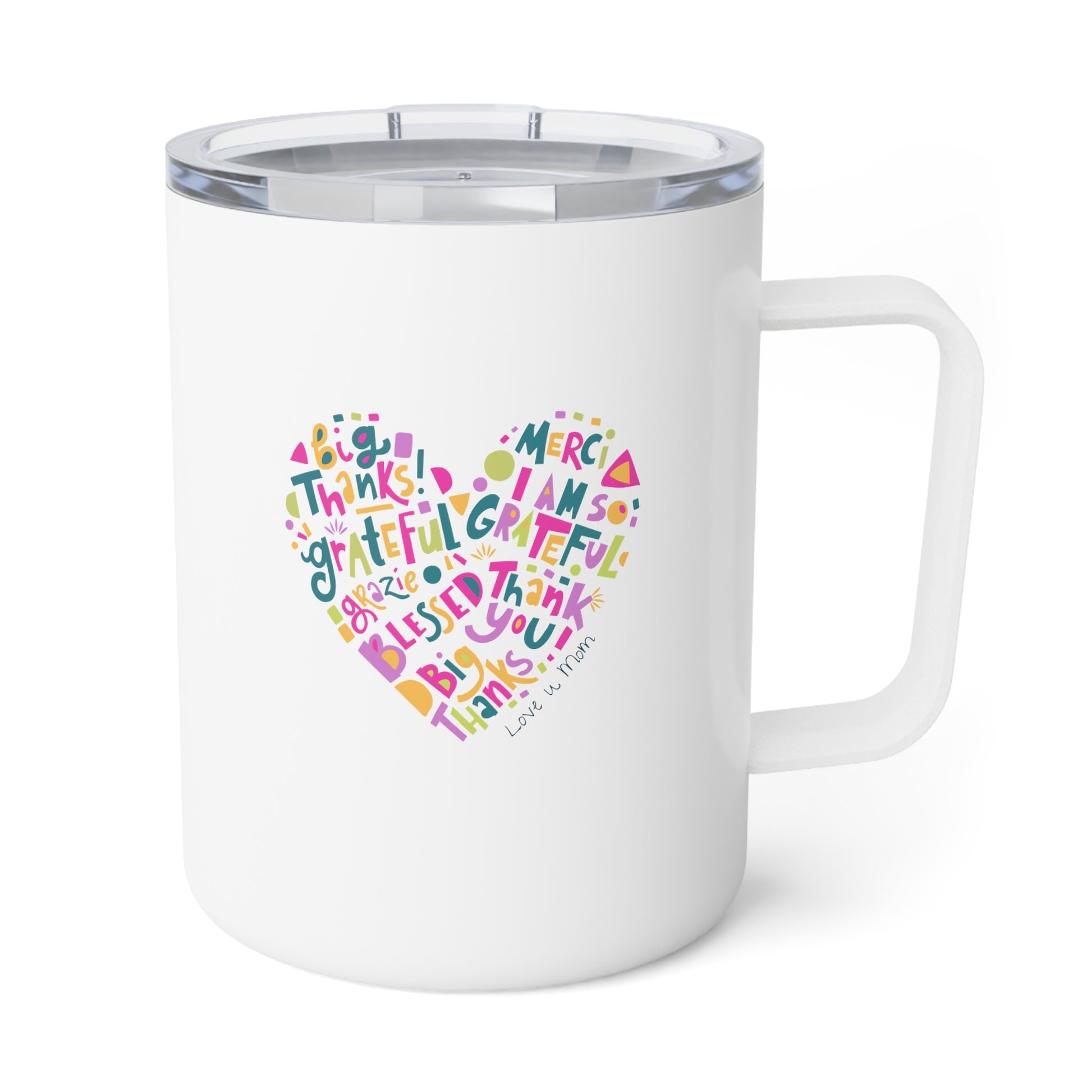 Thank You Mom Insulated Coffee Mug - Special Mother's Day Edition