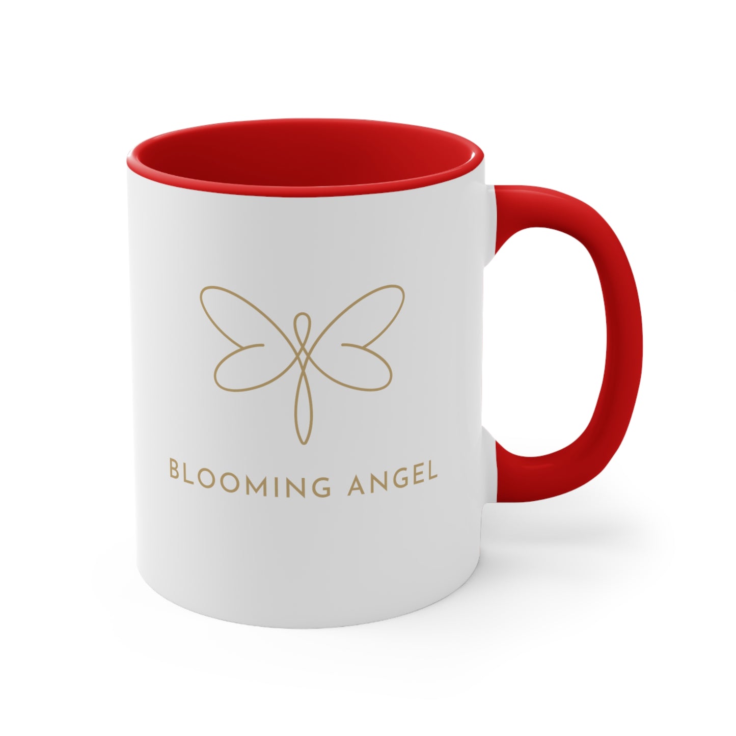 Blooming Angel Bi-color Coffee Mug