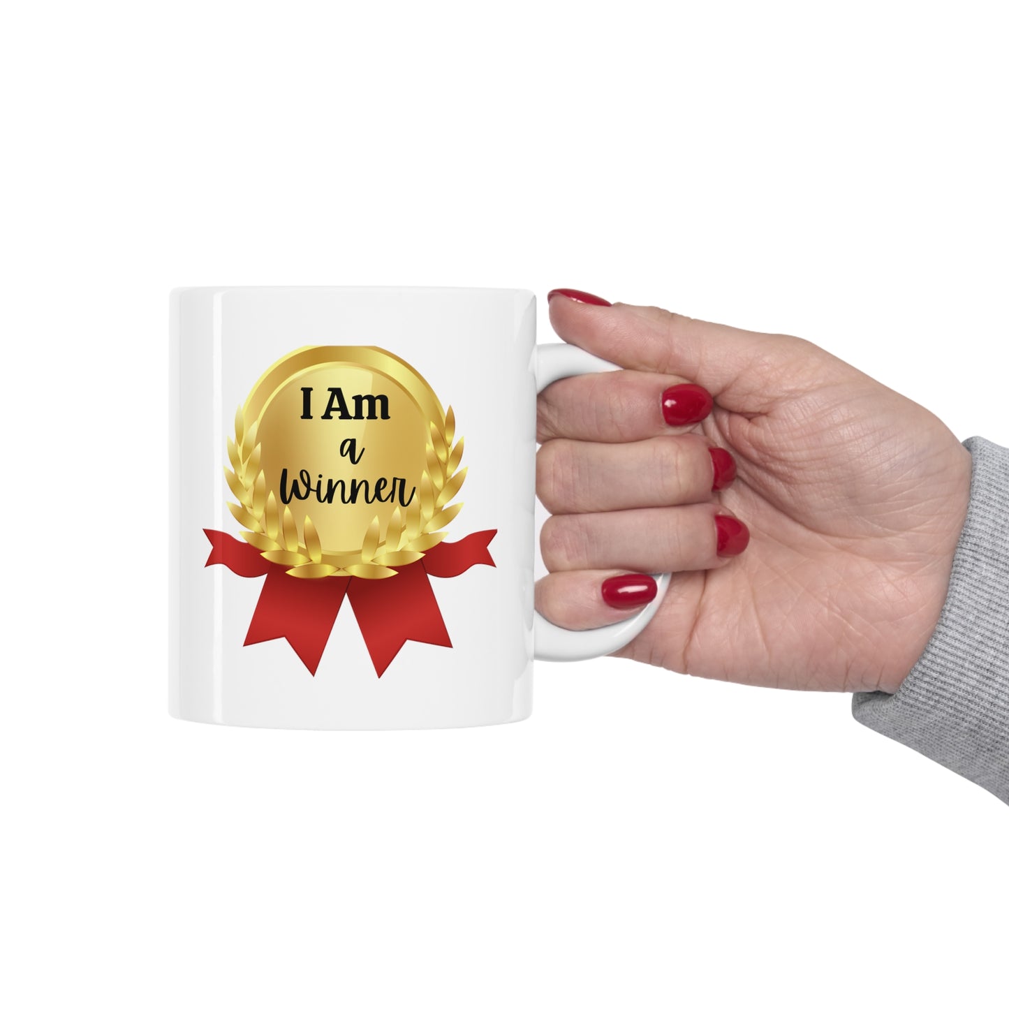 I Am a Winner Mug