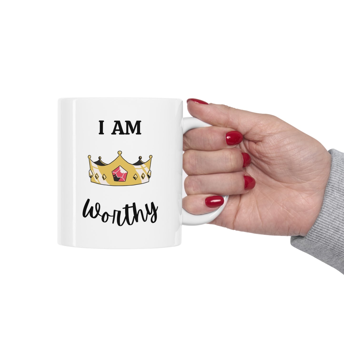 I Am Worthy Mug    