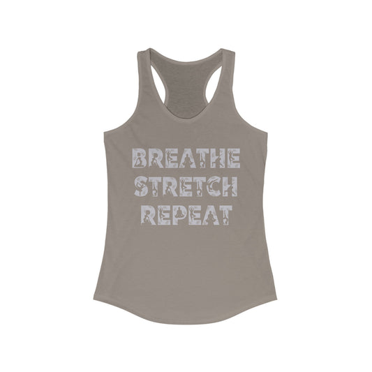 Blooming Angel Women's 'Breathe, Stretch, Repeat' Yoga Tank Top