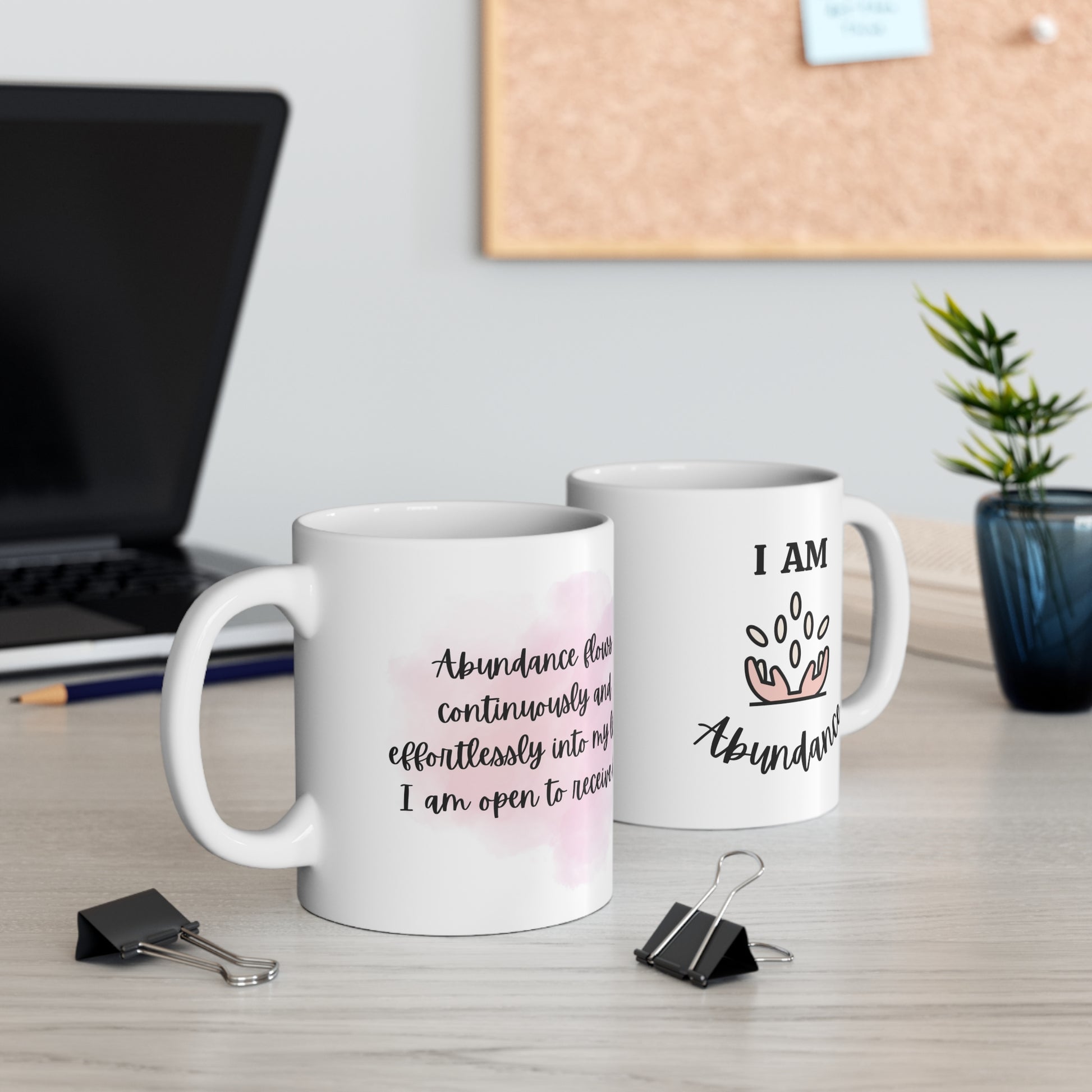 I Am Abundance Mug