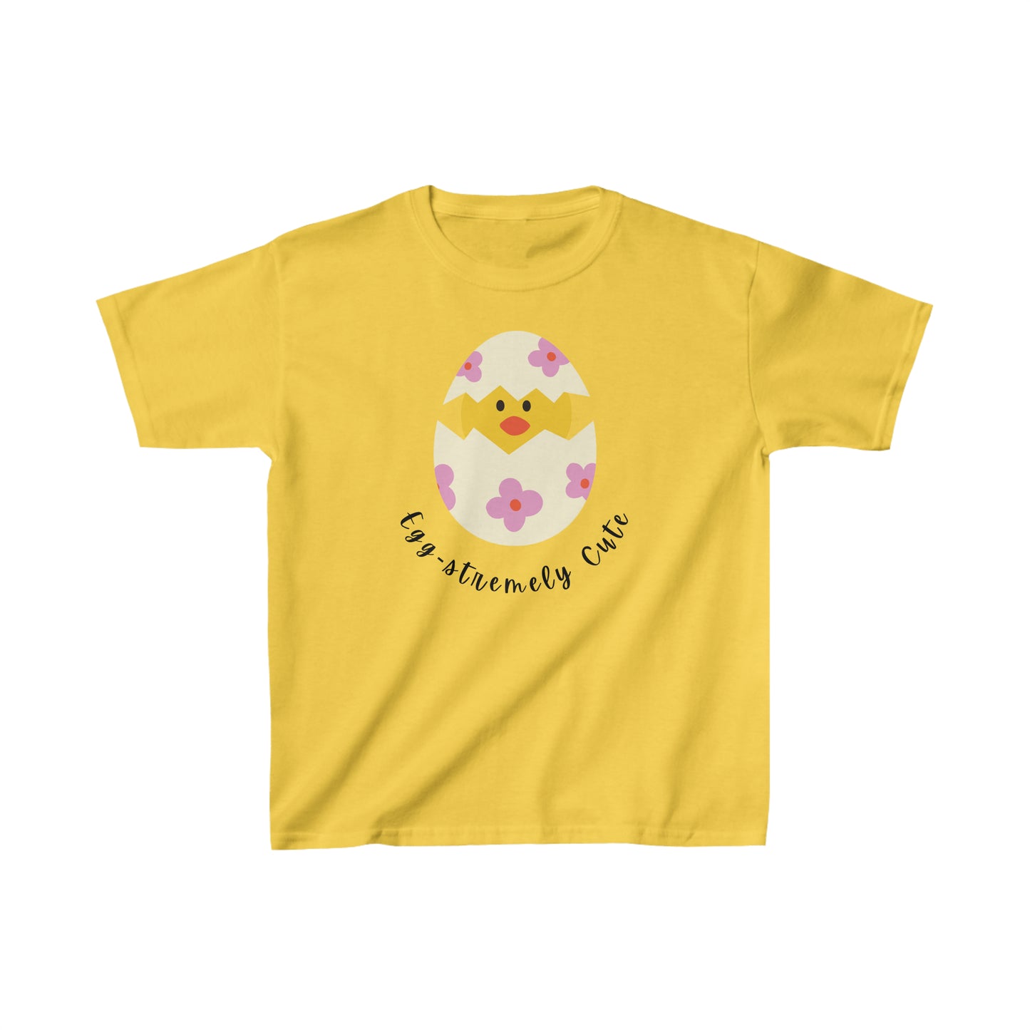 Egg-stremely Cute Kids Heavy Cotton™ Easter T-shirt