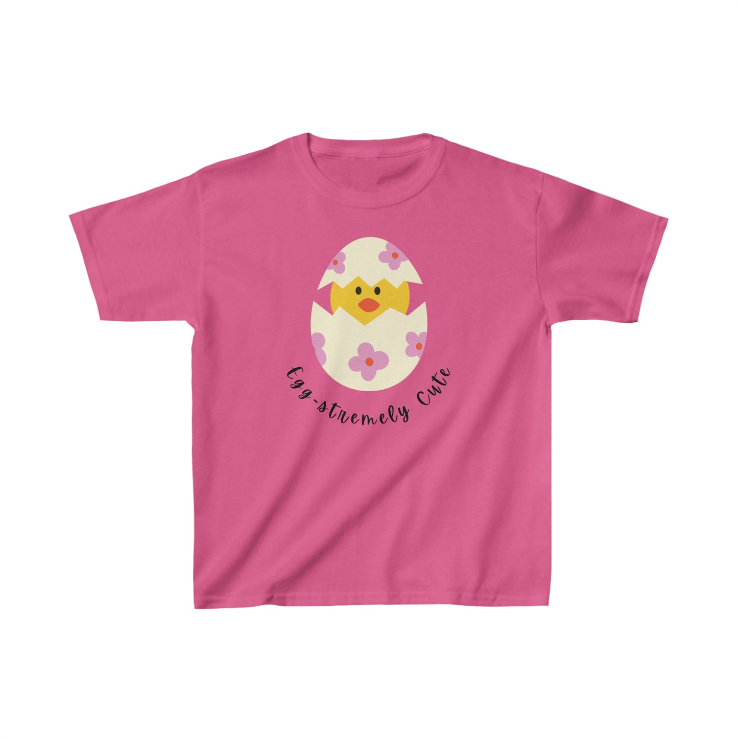 Egg-stremely Cute Kids Heavy Cotton™ Easter T-shirt