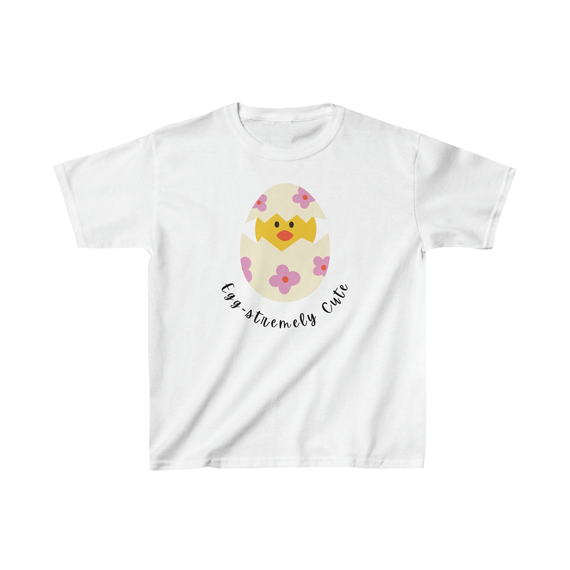 Egg-stremely Cute Kids Heavy Cotton™ Easter T-shirt