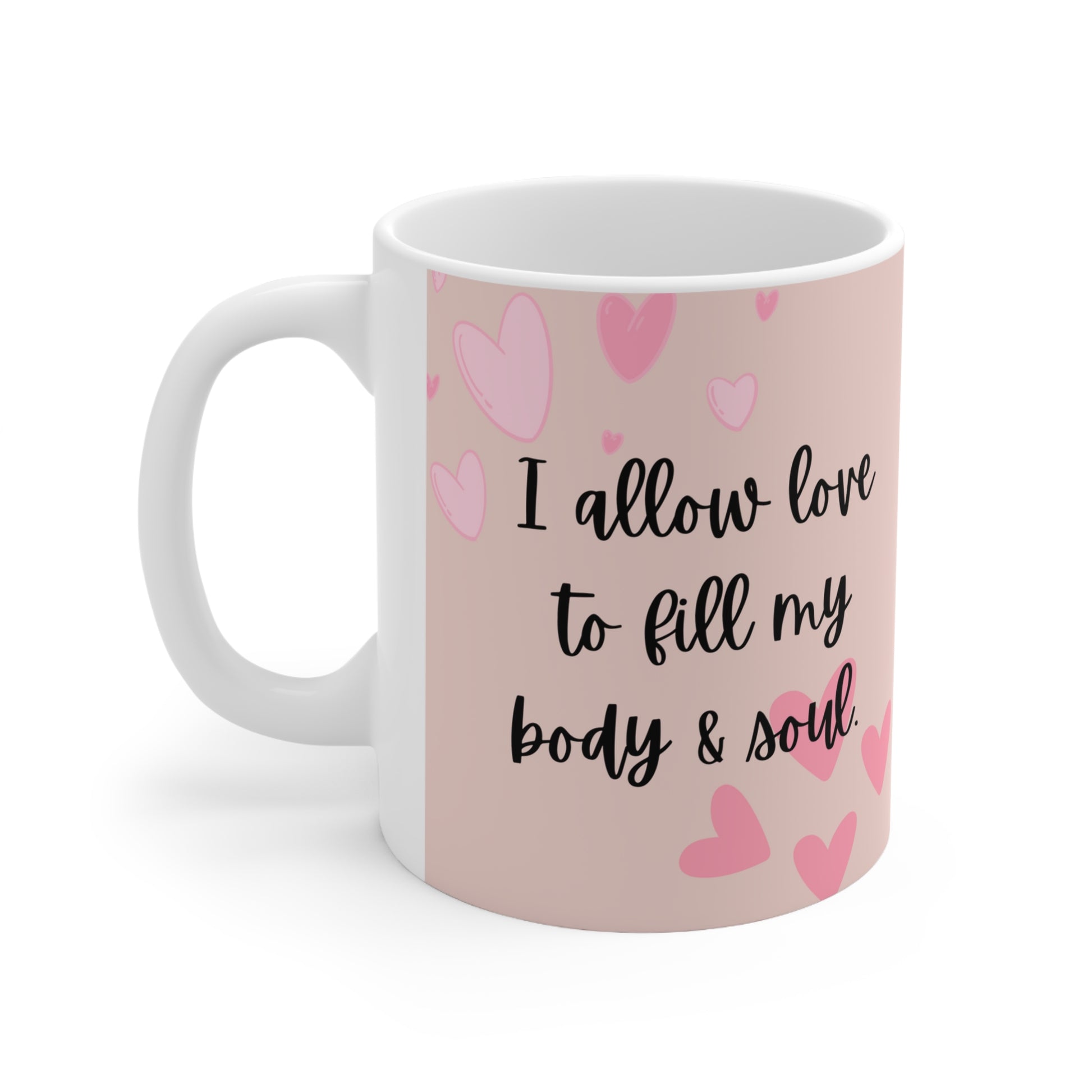 I Am Love Pink Mug