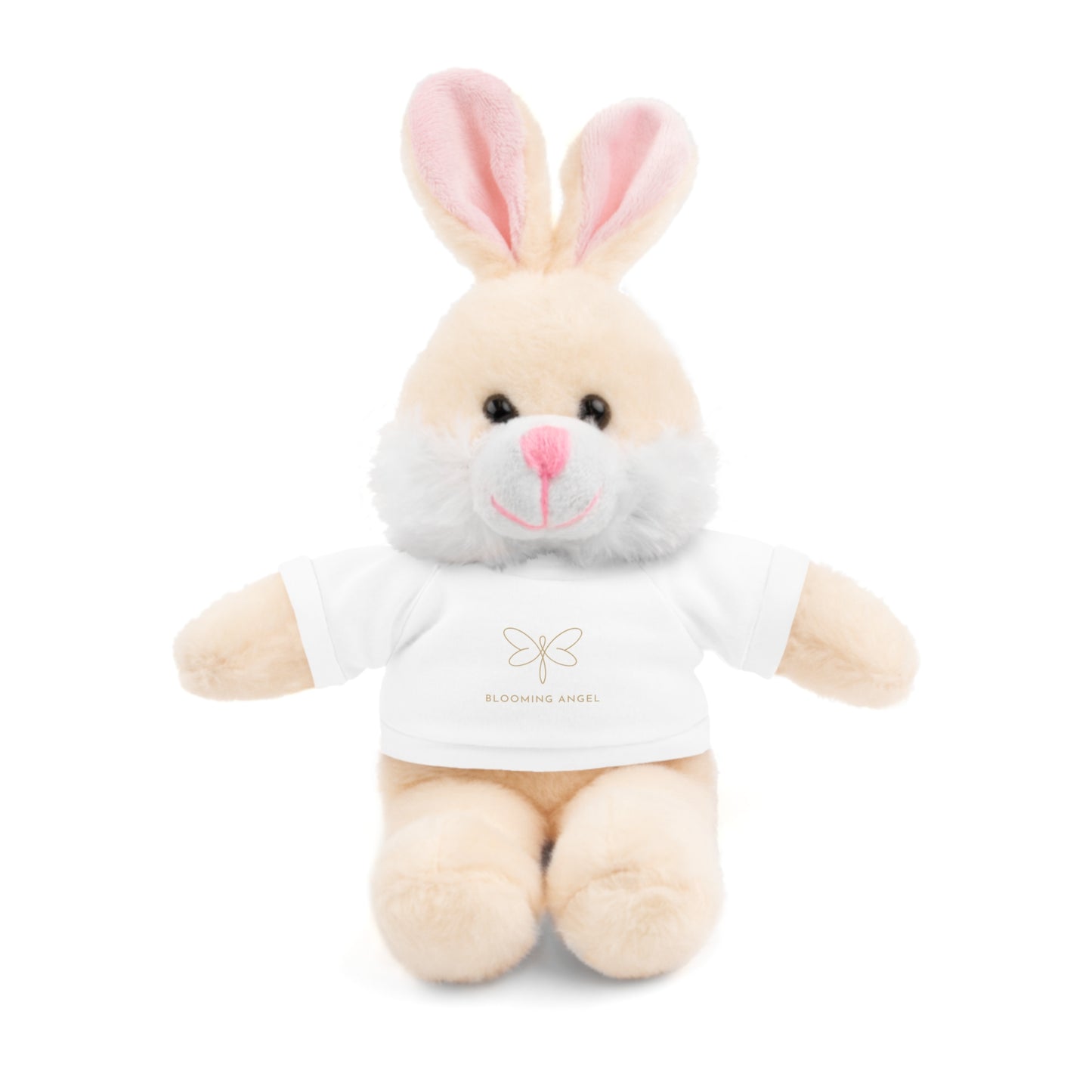 Adorable Stuffed Animals with Blooming Angel Tee