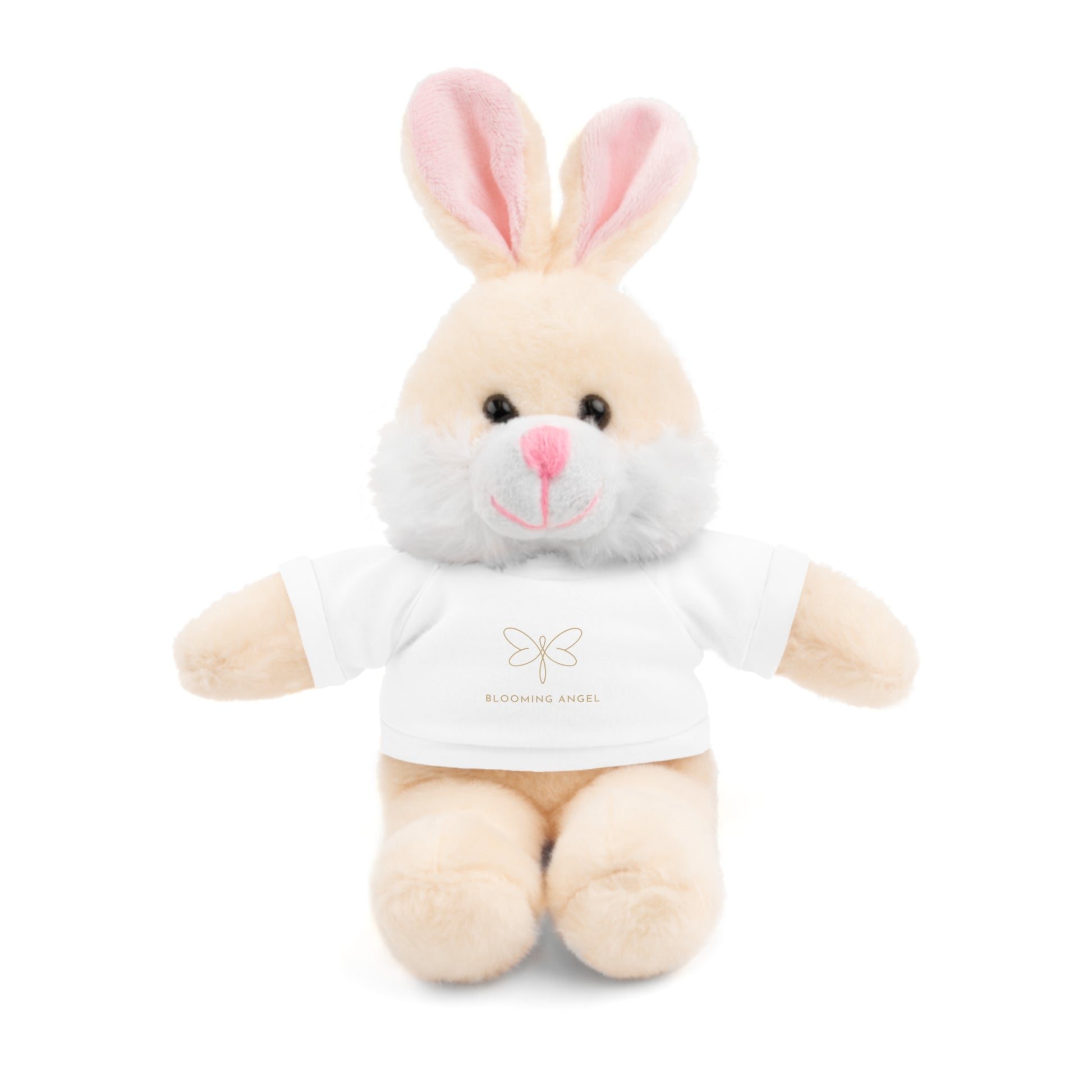 Adorable Stuffed Animals with Blooming Angel Tee