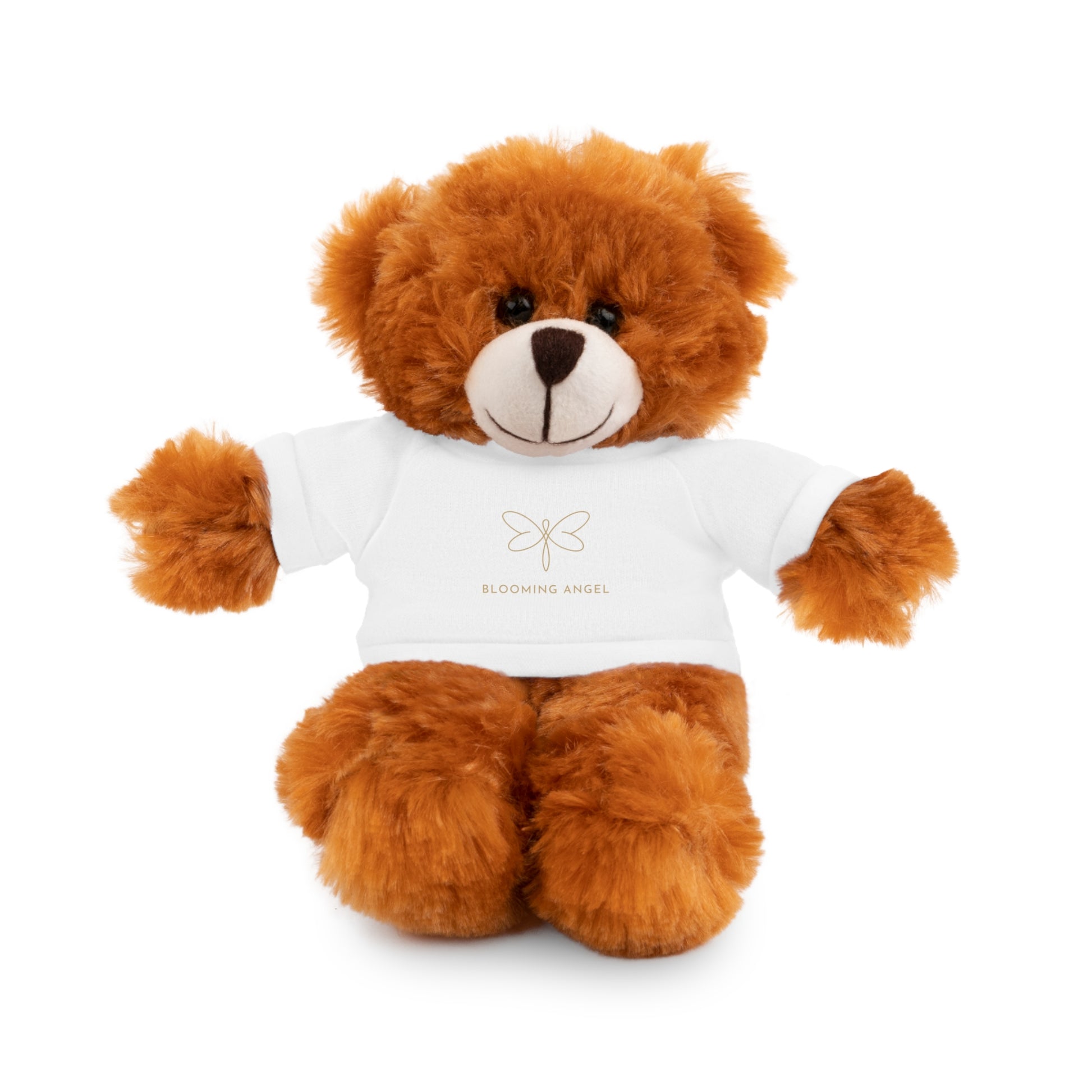 Adorable Stuffed Animals with Blooming Angel Tee