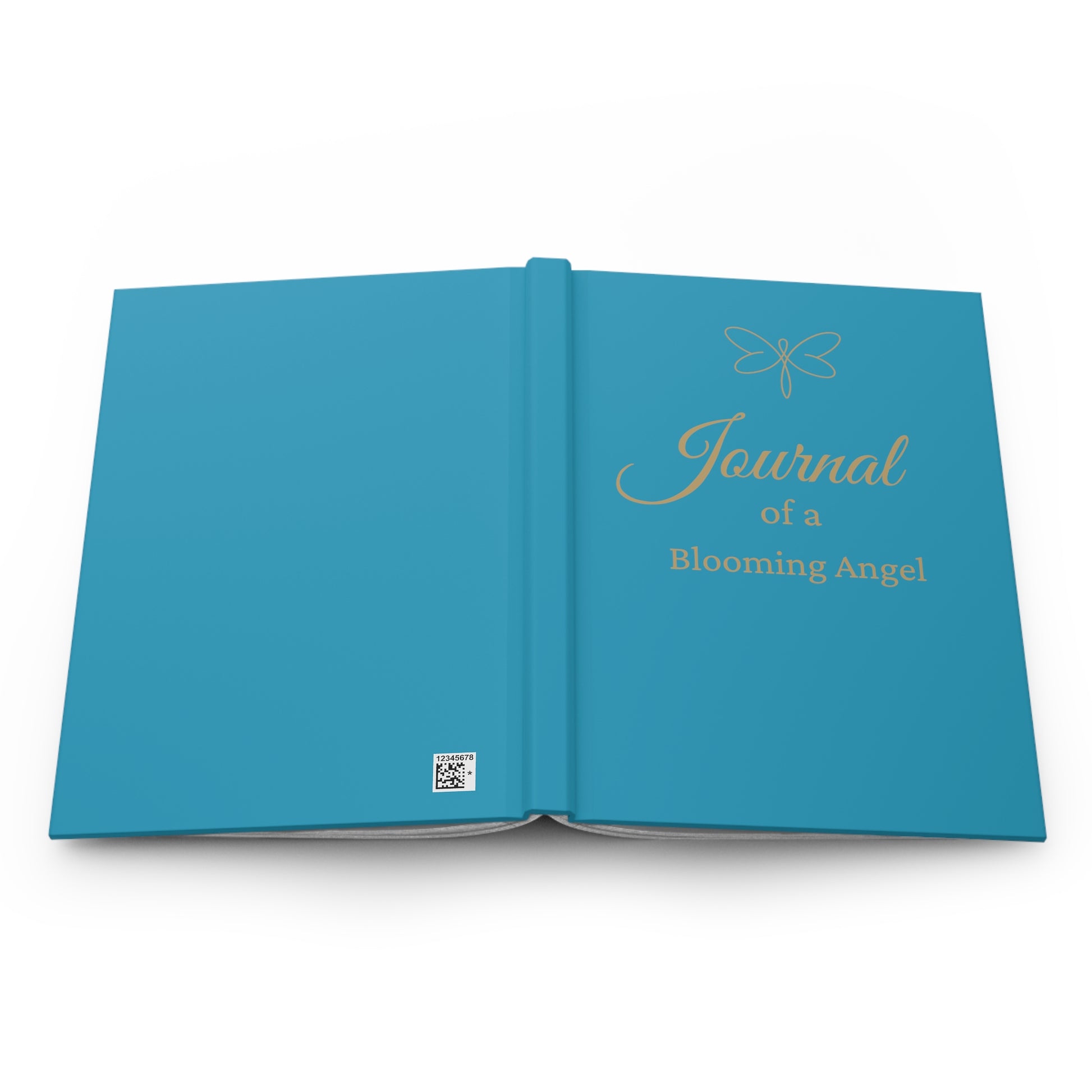 Blooming Angel Matte Hardcover Journal