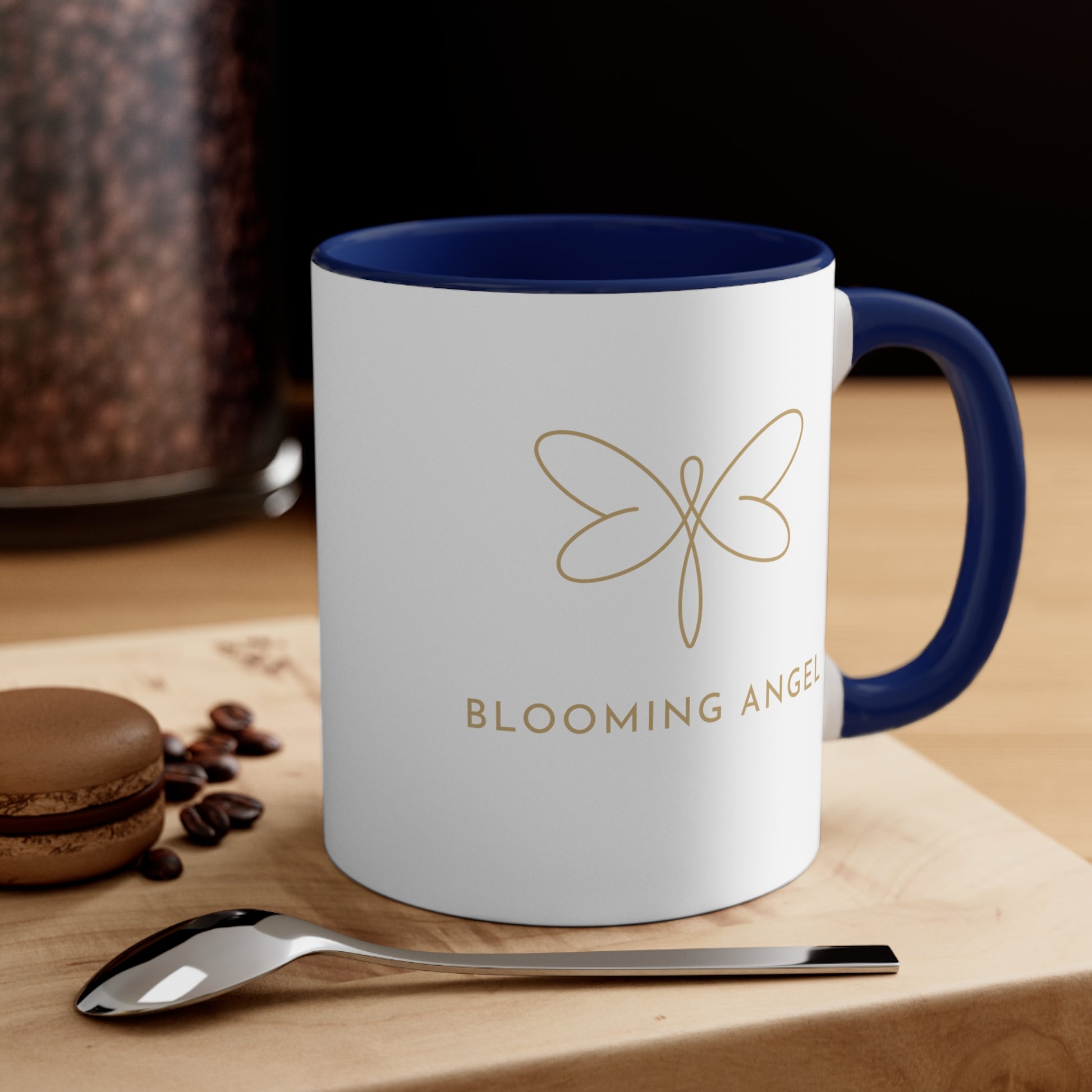 Blooming Angel Bi-color Coffee Mug