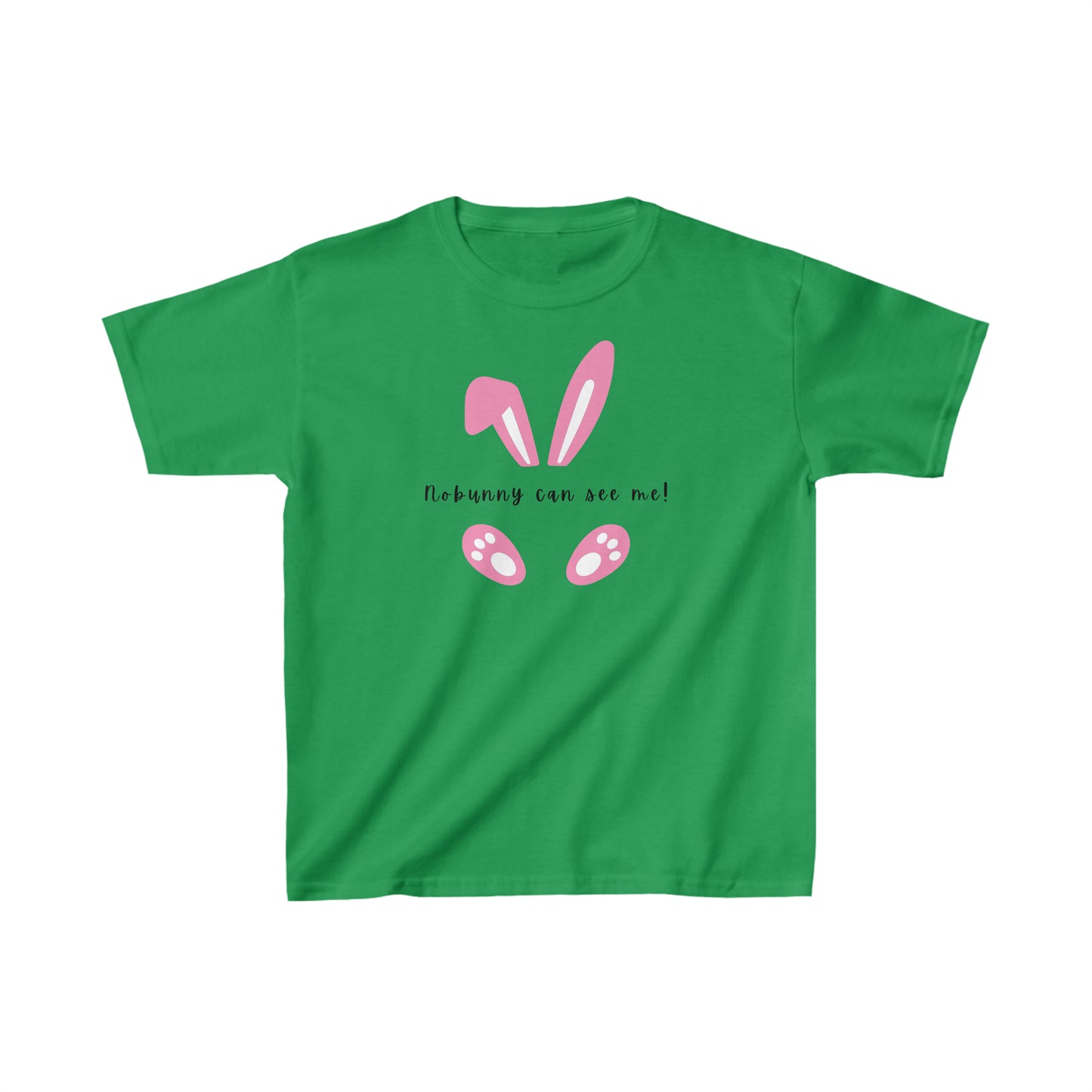 Nobunny Can See Me Kids Heavy Cotton™ Easter T-shirt