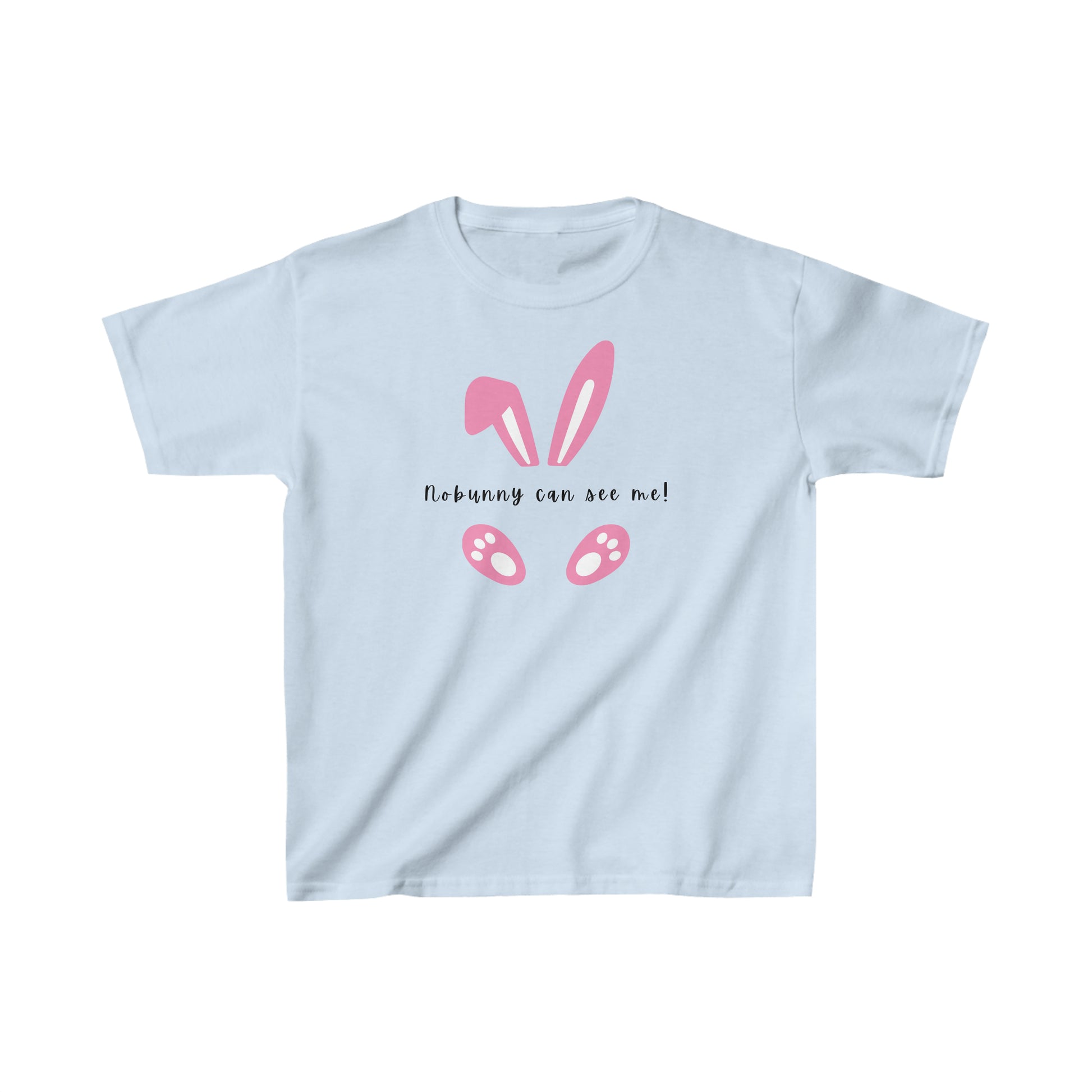 Nobunny Can See Me Kids Heavy Cotton™ Easter T-shirt