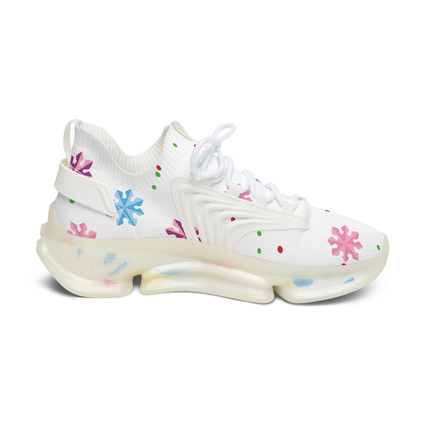 Women's Mesh Sneakers | Snowflakes