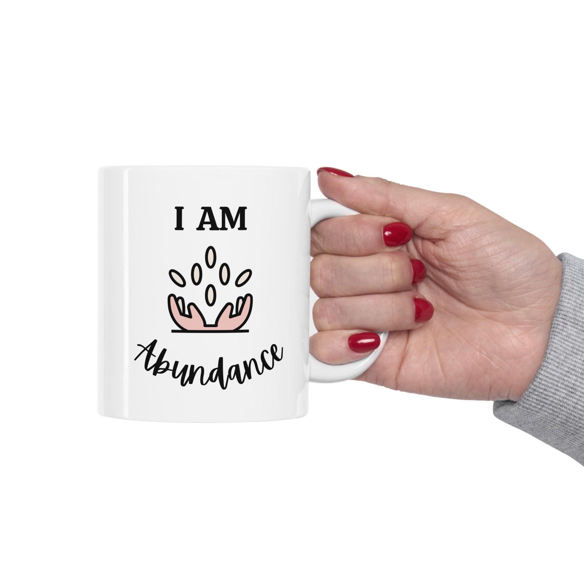 I Am Abundance Mug