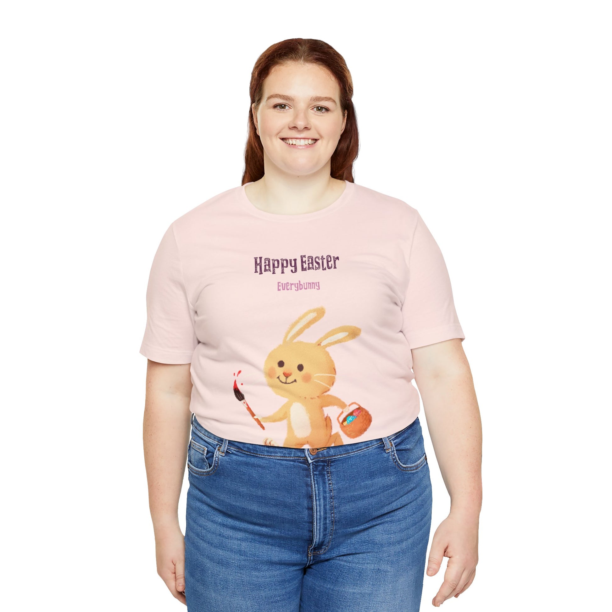 Happy Easter Everybunny Unisex Jersey Short Sleeve T-shirt