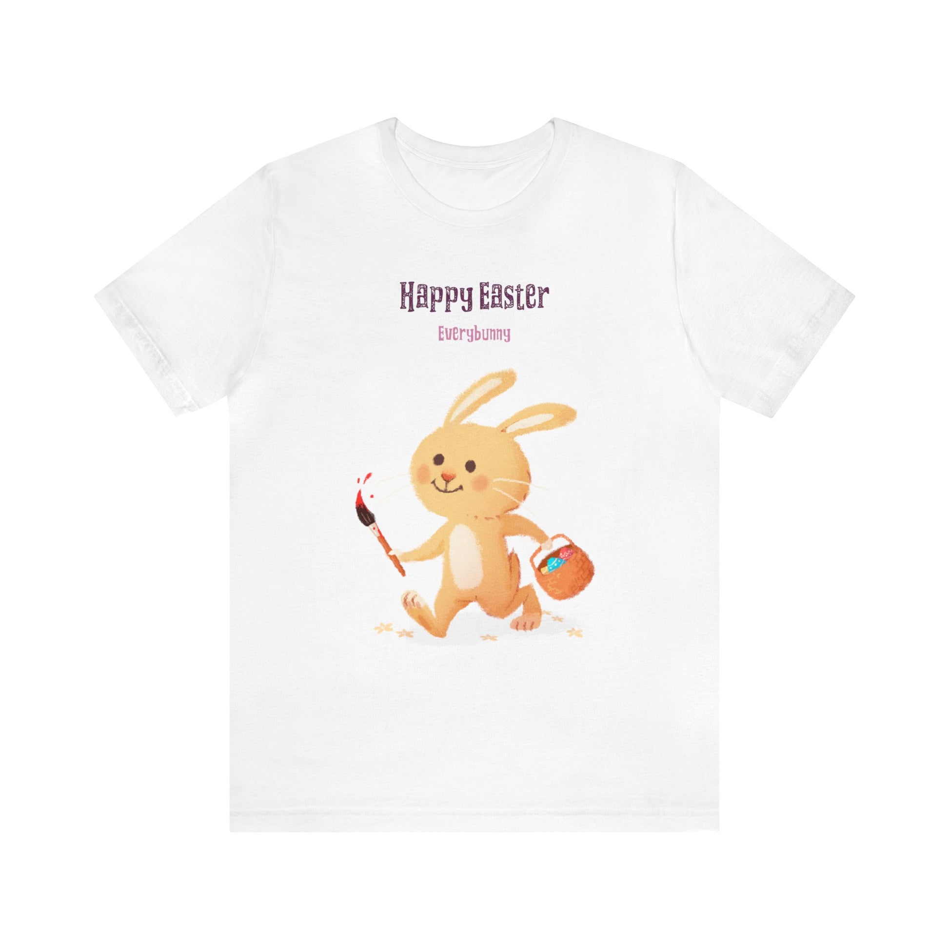 Happy Easter Everybunny Unisex Jersey Short Sleeve T-shirt