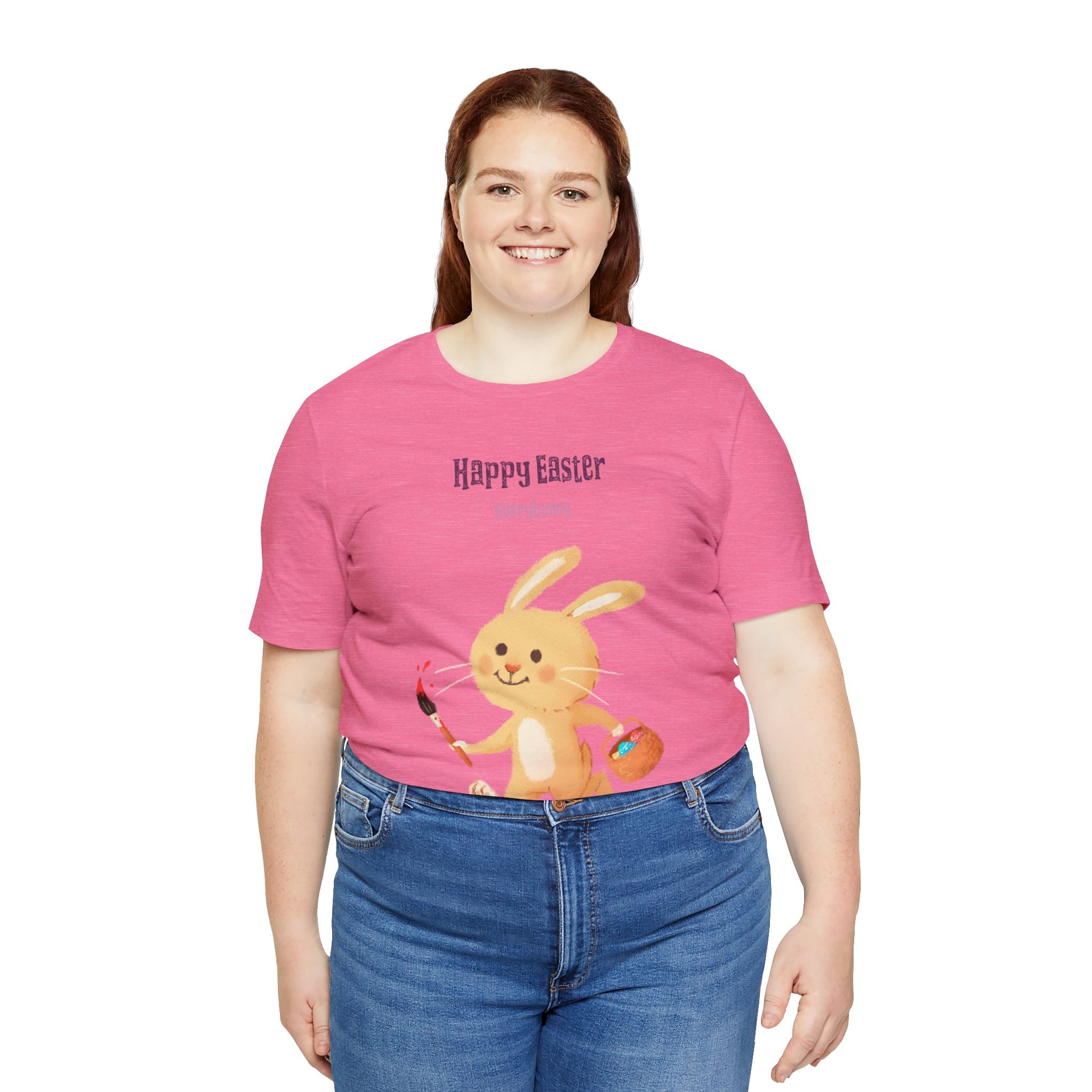 Happy Easter Everybunny Unisex Jersey Short Sleeve T-shirt