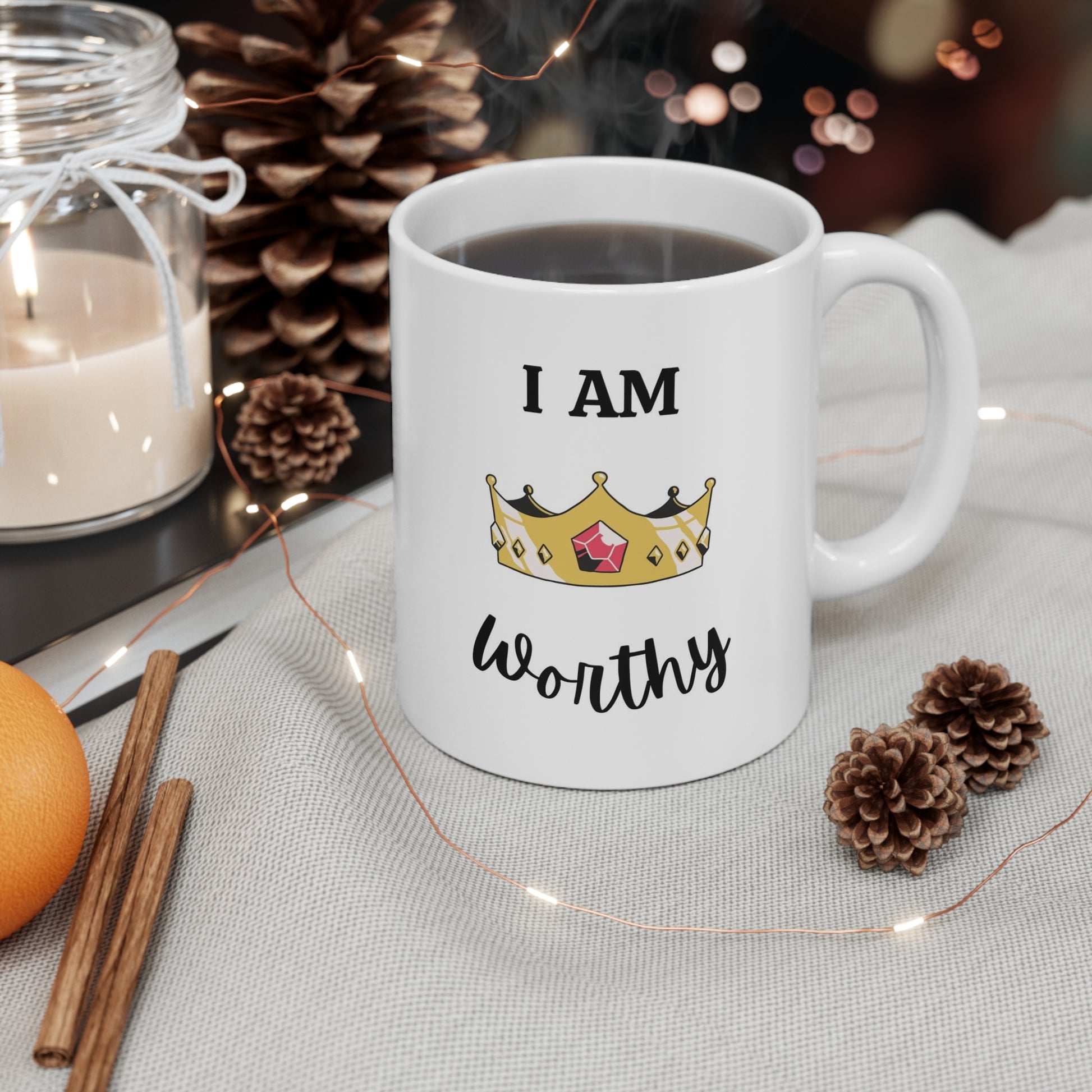 I Am Worthy Mug    